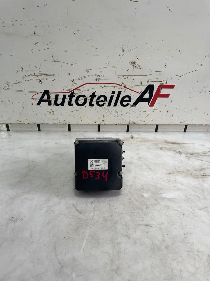 Audi A8 4H ABS Block Hydraulikpumpe Steuergerät 4H0907379C