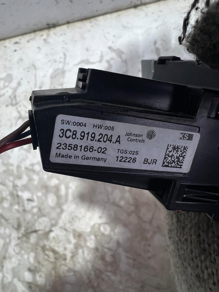 VW Passat CC Analoguhr Clock Uhr Armaturenbrett 3C8919204A – Bild 3