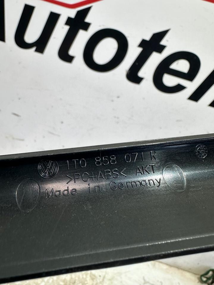 VW Touran Klimablende Radioblende Verkleidung Blende 1T0858071R – Bild 4
