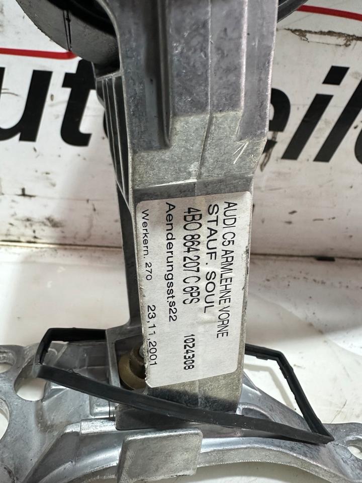 Audi A6 4B Armlehne Mittelarmlehne 4B0864245P 4B0864207C – Bild 4