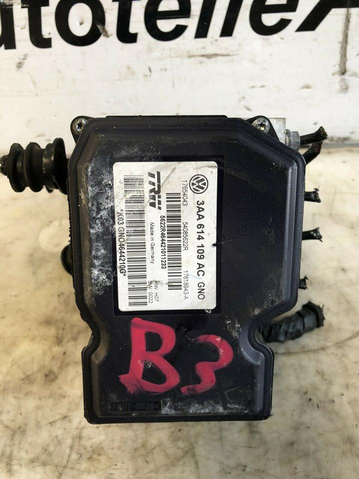 VW Passat B7 3C Hydraulikblock ABS Steuergerät 3AA614109AC – Bild 2