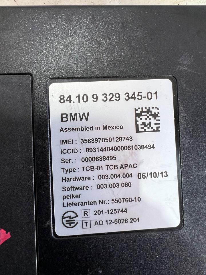 BMW 3er F30 F31 Telematik APAC Bluetooth Modul 9329345 – Bild 3