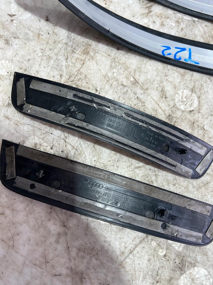 Audi A4 B8 8K S Line Leisten Türleisten 8K0853375 8K0853373 – Bild 4