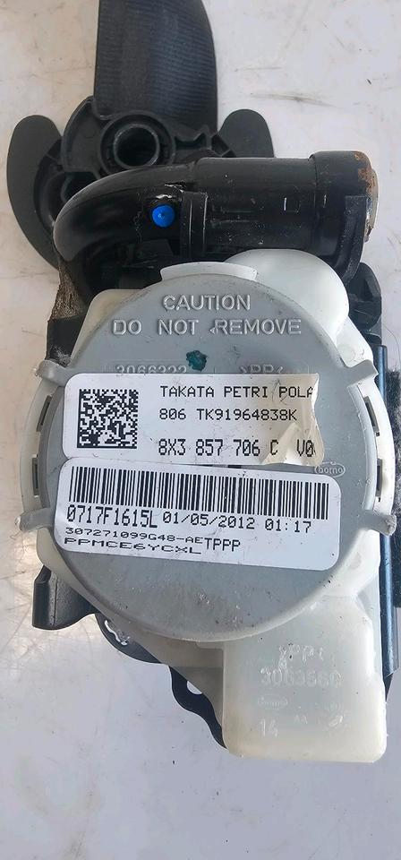 Audi A1 8X Gurt Sicherheitsgurt Vorne 8X3857706C – Bild 6