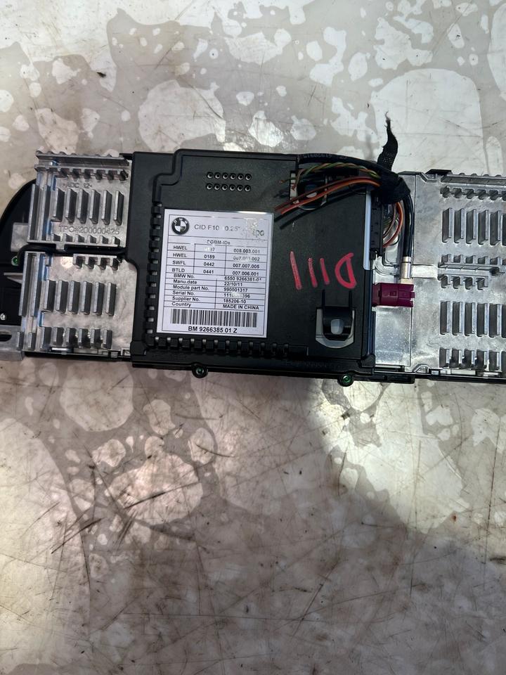BMW 5er F10 F11 CID Navi Display Bildschirm Vorne 9266385 – Bild 6