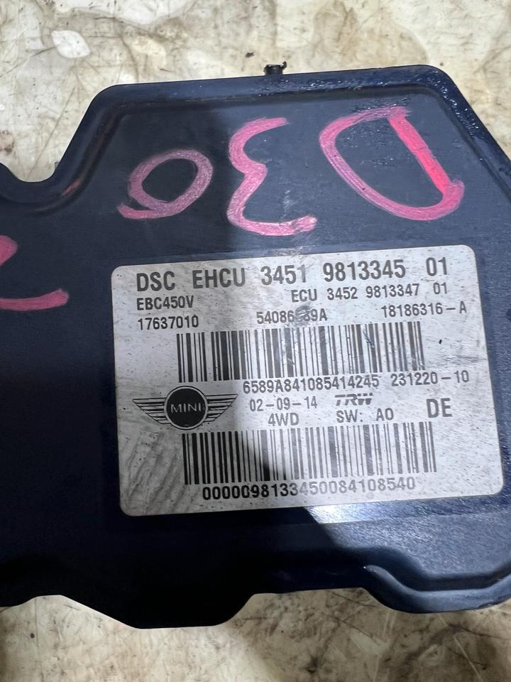 Mini Countryman R60 ABS Block Steuergerät Hydraulikblock 9813345 – Bild 3