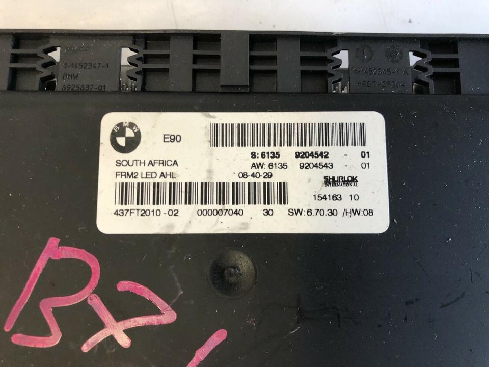 BMW 3er E90 E91 Fussraummodul Steuergerät 9204542 – Bild 4