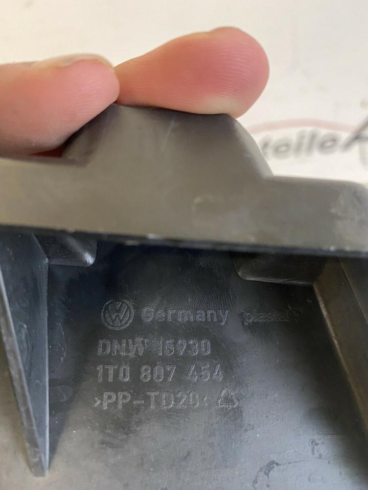 VW Touran 1T Führungsprofil Stoßstangenprofil hinten 1T0807453 – Bild 5