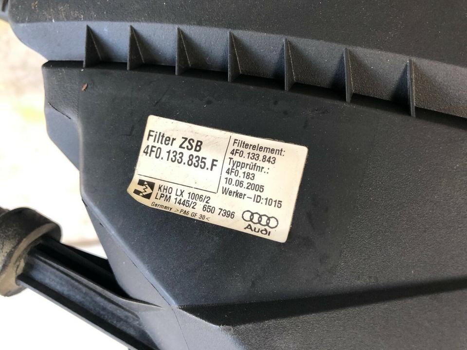 Audi A6 4F C6 Luftfilterkasten Luftfiltergehäuse 4F0133835 – Bild 8