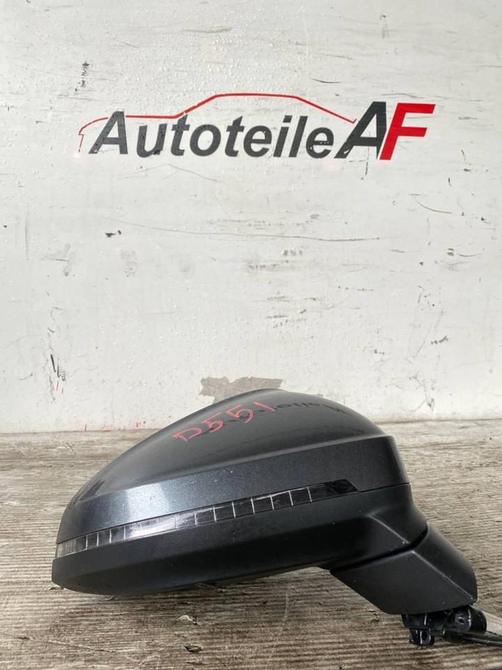 Audi A4 B9 8W Außenspiegel Spiegel Vorne Rechts LZ7S