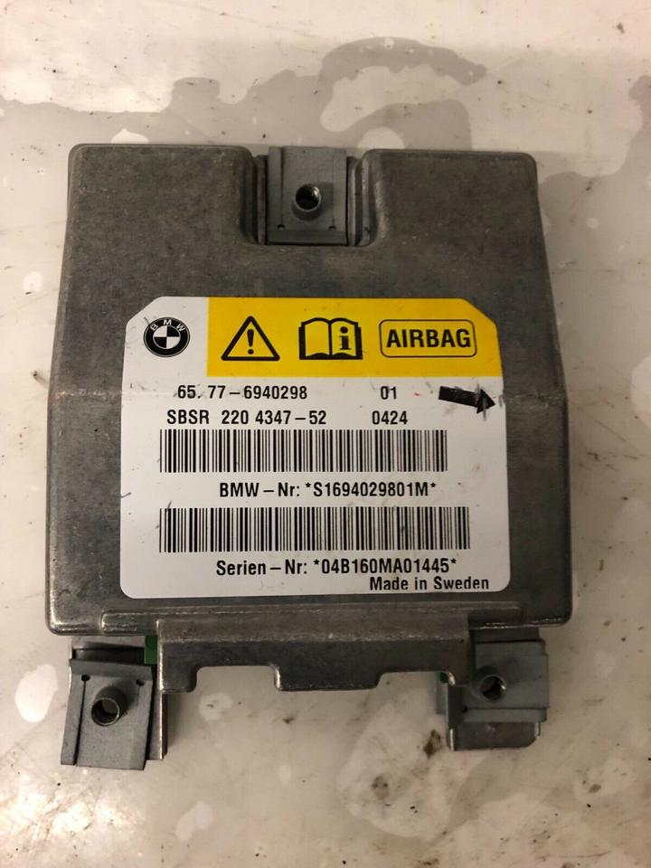 BMW 5er E60 E61 Airbag Steuergerät Modul 6940298 – Bild 3