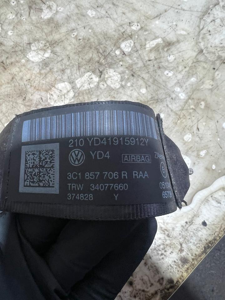 VW Passat B7 3C Gurt Sicherheitsgurt Vorne 3C1857705P 3C1857706R – Bild 18