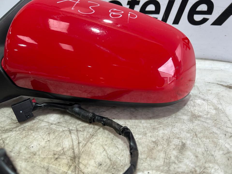 Audi A3 8P Außenspiegel Spiegel Links LY3J – Bild 5