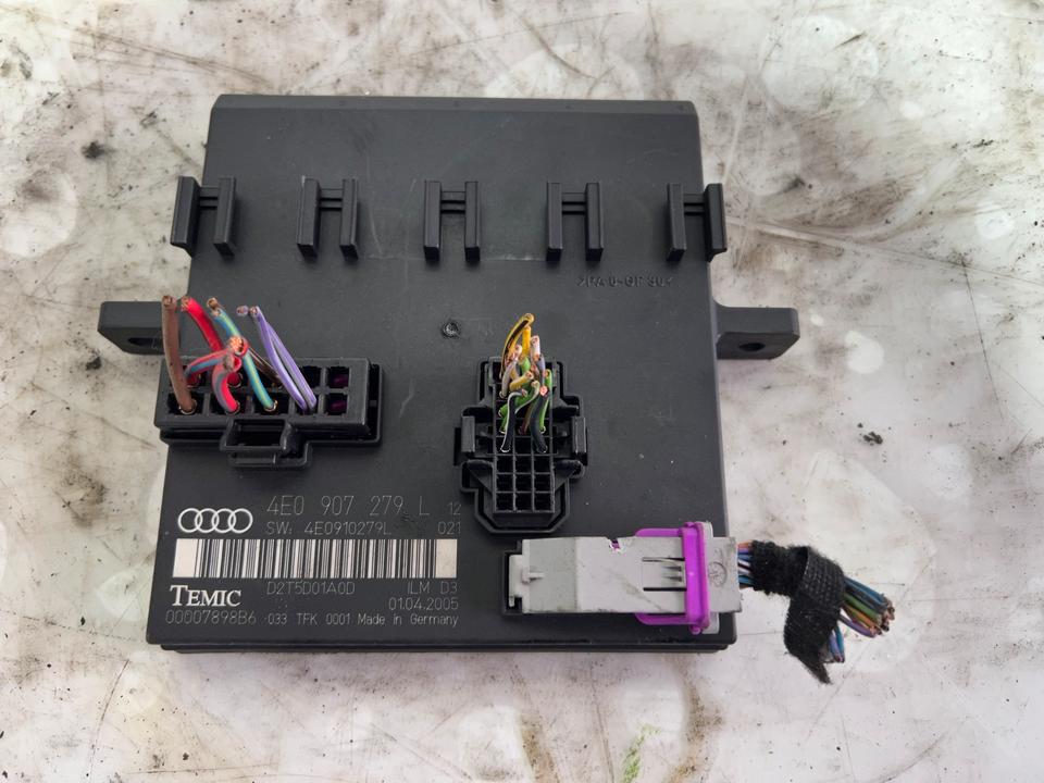 Audi A8 4E D3 Bordnetzsteuergerät Steuergerät 4E0907279L – Bild 2