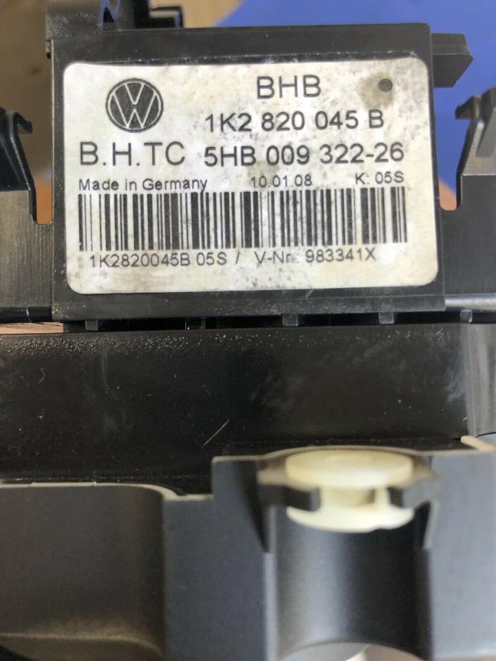 VW Golf 5 V Klimabedienteil Klima Klimaanlage Bedienelement – Bild 4