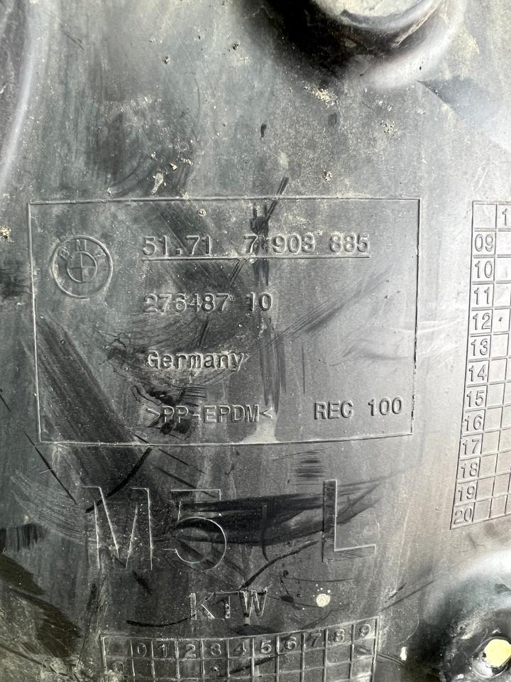 BMW 5er F10 F11 M5 Radhausschale Radhaus Vorne 7903885 7903886 – Bild 10