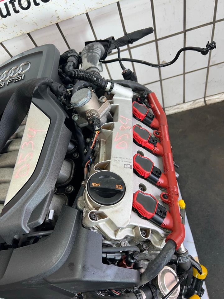 Audi A8 D4 4H 4.2 FSI V8 372 PS CDR CDRA Motor Engine Komplett – Bild 6