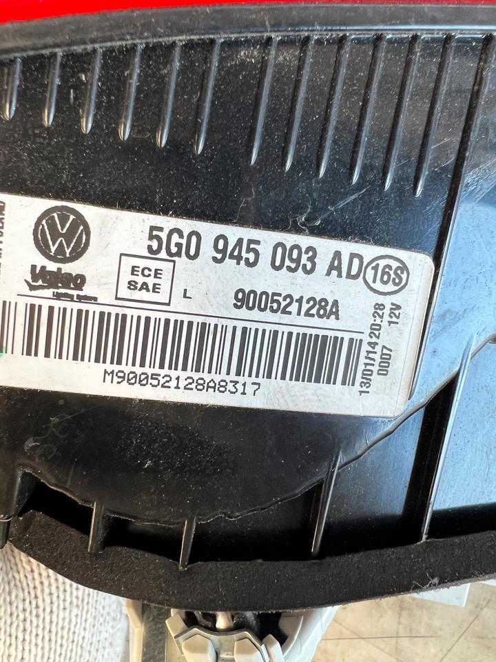 VW Golf 7 VII Rückleuchte Heckleuchte Hinten Links – Bild 9