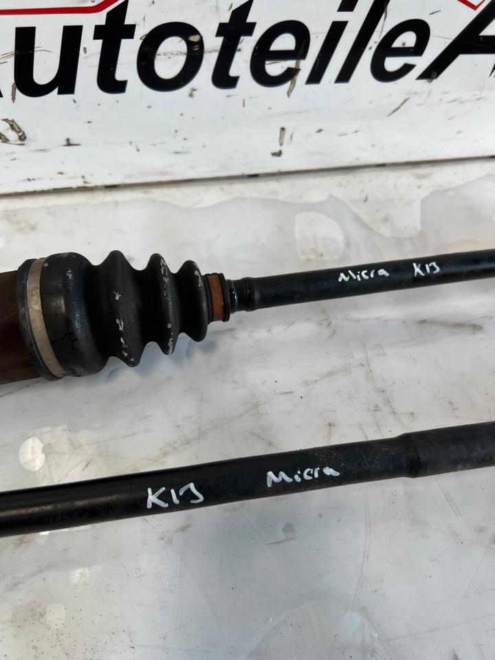 Nissan Micra K13 1.2 Antriebswelle Gelenkwelle Vorne – Bild 7
