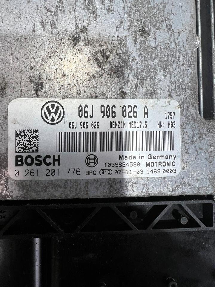 VW Passat B6 3C 1.8 BZB Motorsteuergerät Steuergerät 06J906026A – Bild 3
