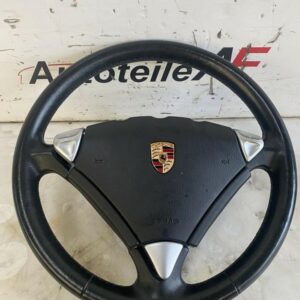 Porsche Cayenne Lenkrad Lederlenkrad Fahrerairbag Airbag