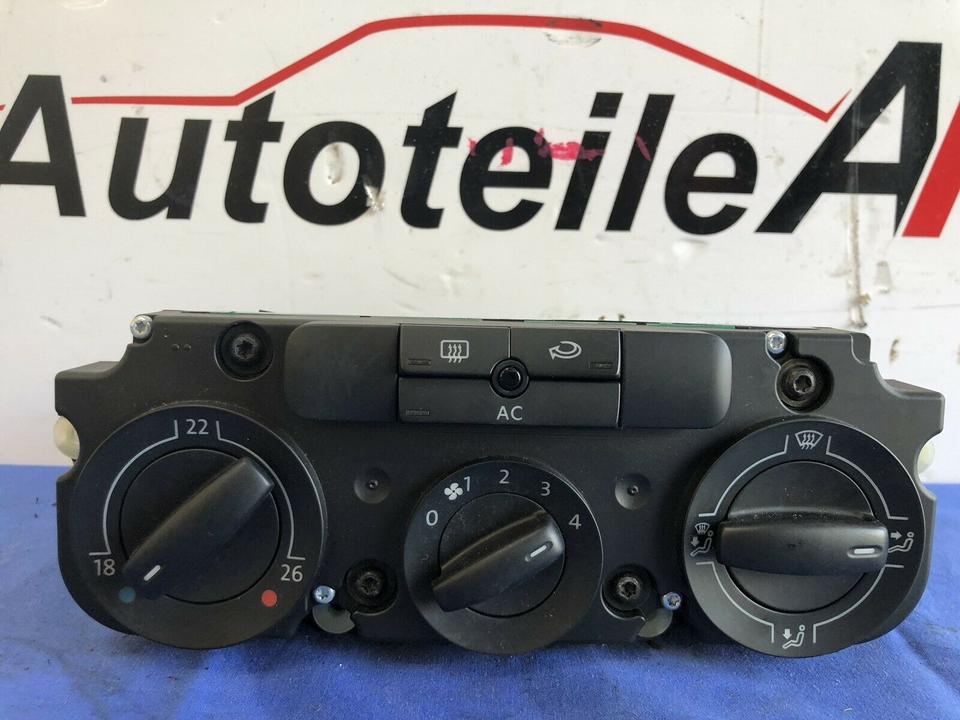 VW Golf 5 V Klimabedienteil Klima Klimaanlage Bedienelement – Bild 2