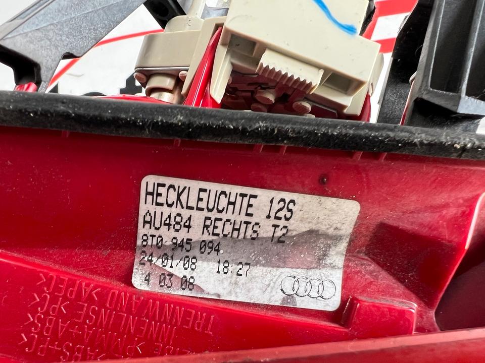 Audi A5 8T Heckleuchte Rückleuchte Leuchte Hinten – Bild 13