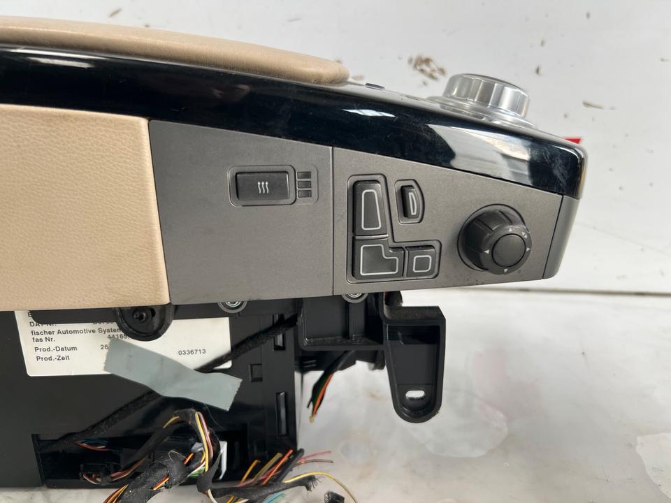 BMW 7er E65 Mittelkonsole Mittelarmlehne Armlehne Ablagefach – Bild 11