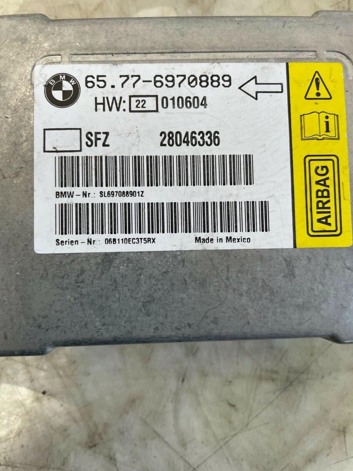 BMW 7er E65 E66 Airbag Steuergerät 6970889 – Bild 4