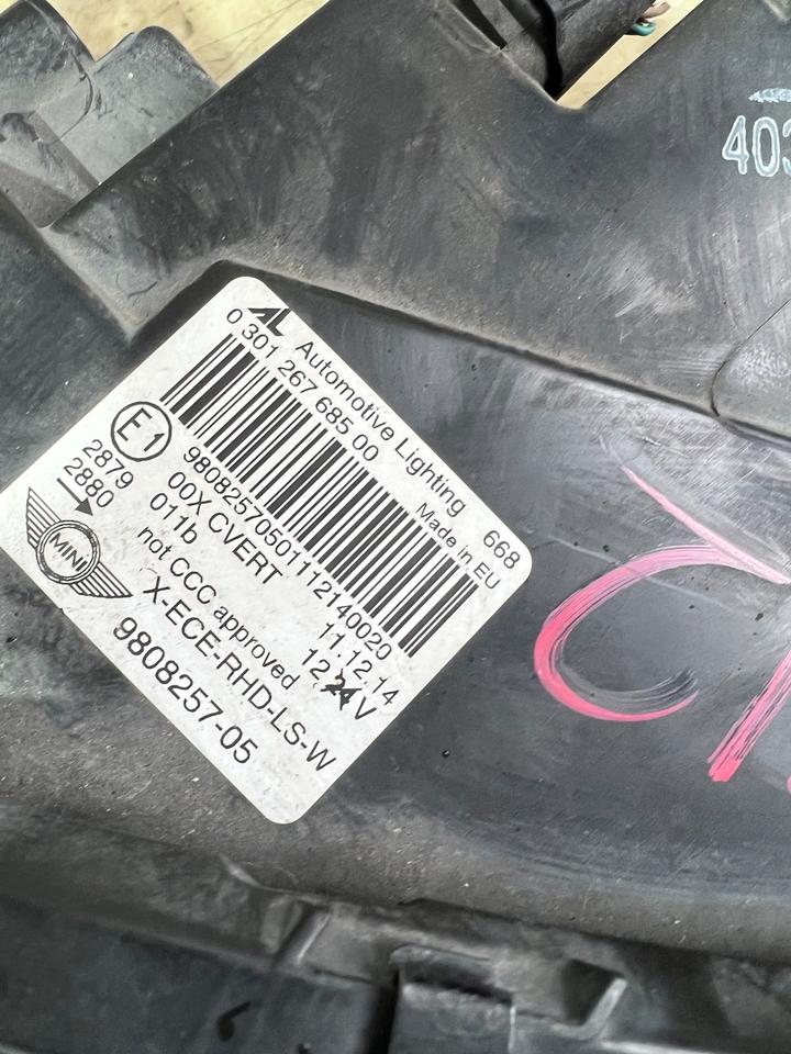 Mini Cooper Paceman R61 Xenonscheinwerfer Scheinwerfer Vorne – Bild 9