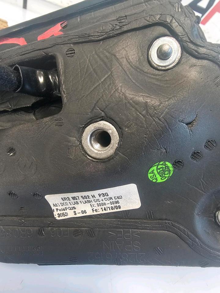 VW Polo 6R Außenspiegel Spiegel Vorne Rechts Links LP3G – Bild 12