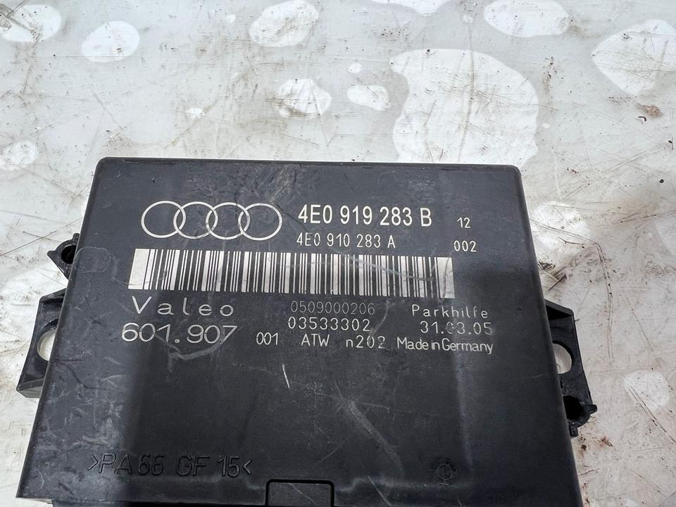 Audi A8 D3 4E PDC Parkhilfe Steuergerät Modul 4E0919283B – Bild 4