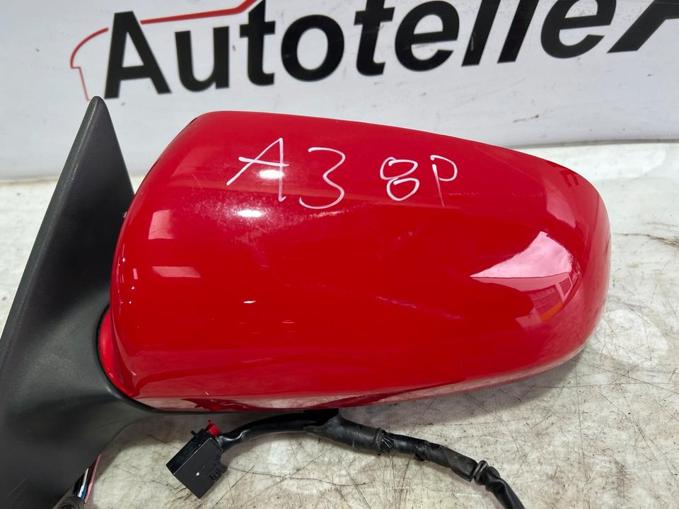 Audi A3 8P Außenspiegel Spiegel Links LY3J – Bild 4