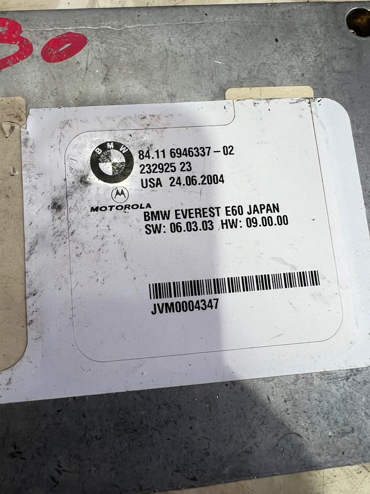 BMW 5er E60 E61 Telematiksteuerung BLUETOOTH Modul 6946337 – Bild 3