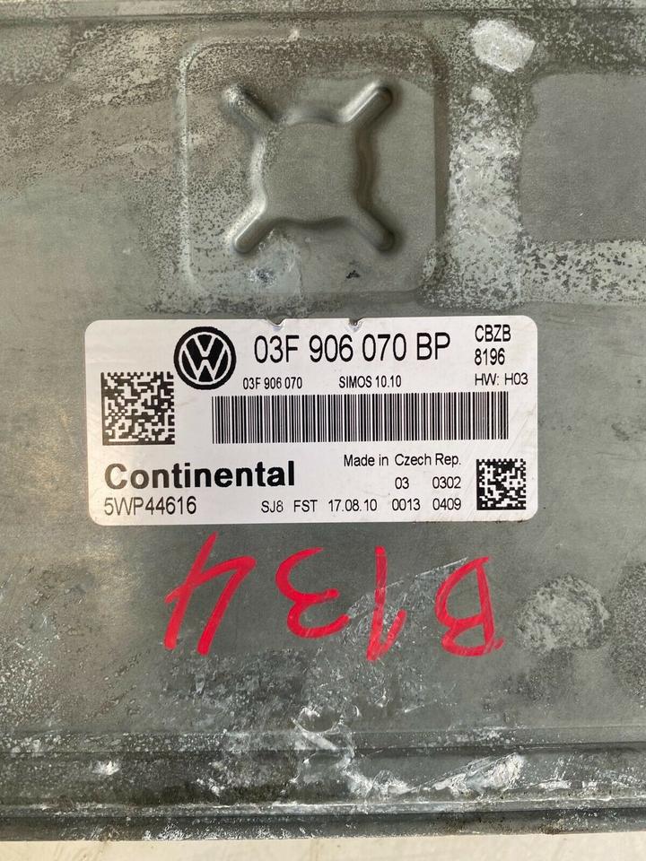 VW Polo 6R Golf 6 CBZB Steuergerät Motorsteuergerät 03F906070BP – Bild 5