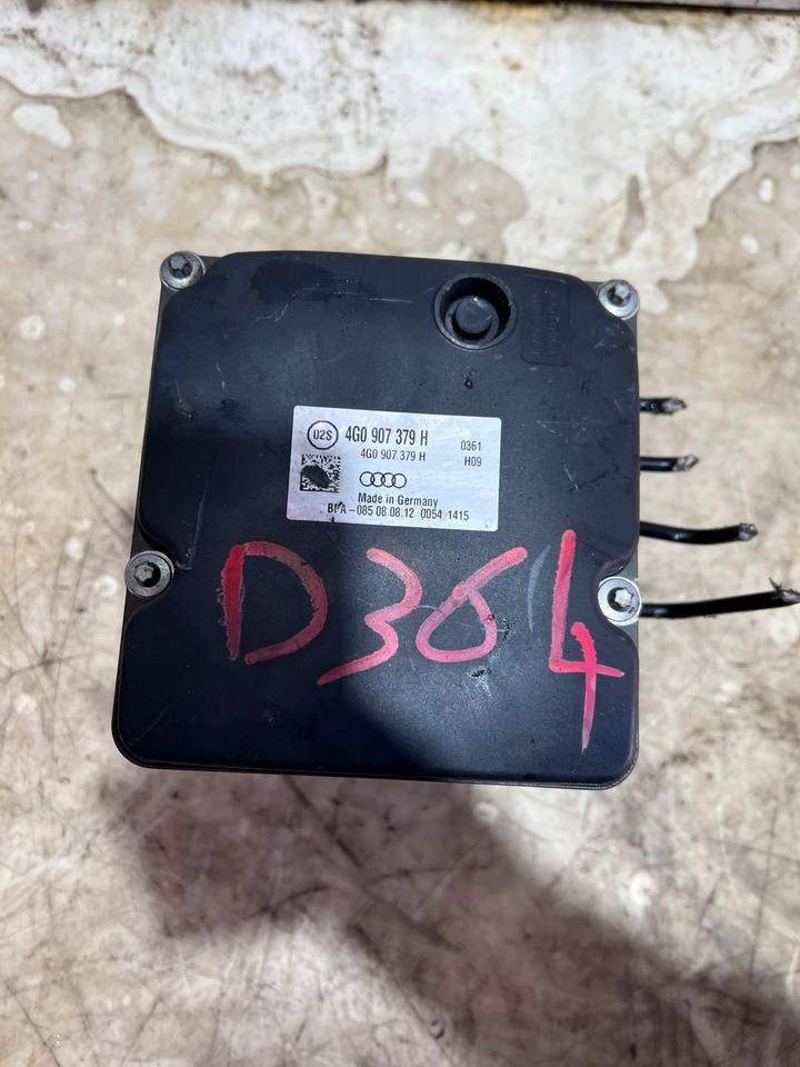 Audi A6 4G ABS Block Steuergerät Hydraulikblock 4G0907379H – Bild 2