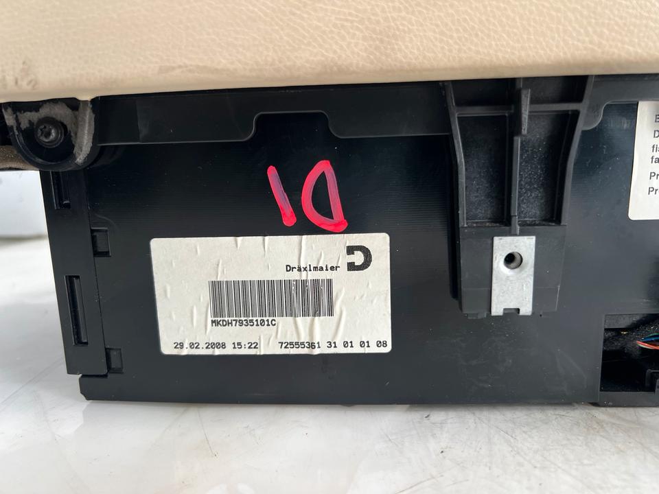 BMW 7er E65 Mittelkonsole Mittelarmlehne Armlehne Ablagefach – Bild 12