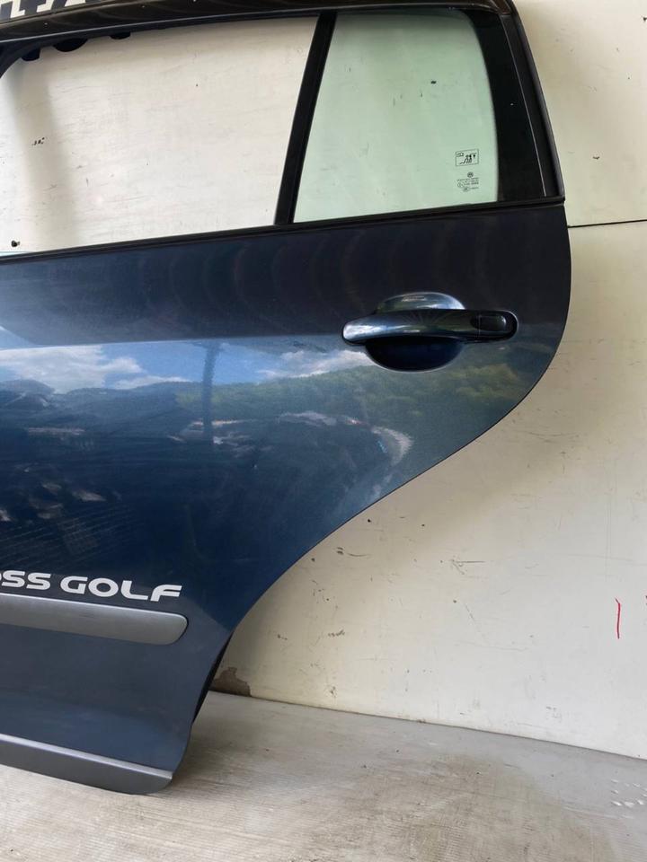VW Golf 5 V Plus Cross Tür Hinten Links Komplett LC5F – Bild 6