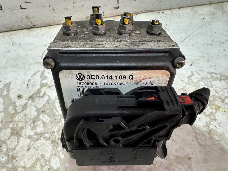 VW Passat ABS ESP Steuergerät Hydraulikblock Pumpe 3C0614109Q – Bild 3