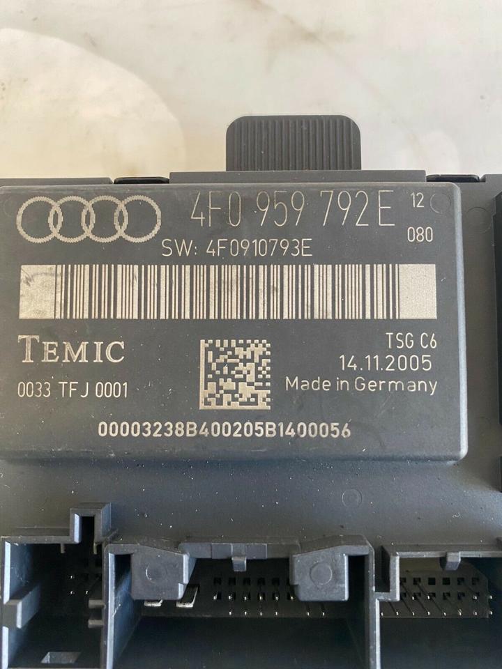 Audi A6 4F Türsteuergerät Tür Steuergerät Vorne Rechts 4F0959792E – Bild 5