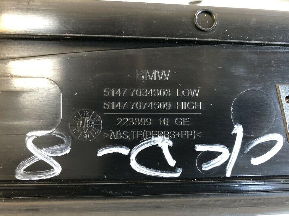 BMW 5er E60 E61 Einsteigsleisten Leisten Blende Set 22339910 – Bild 7