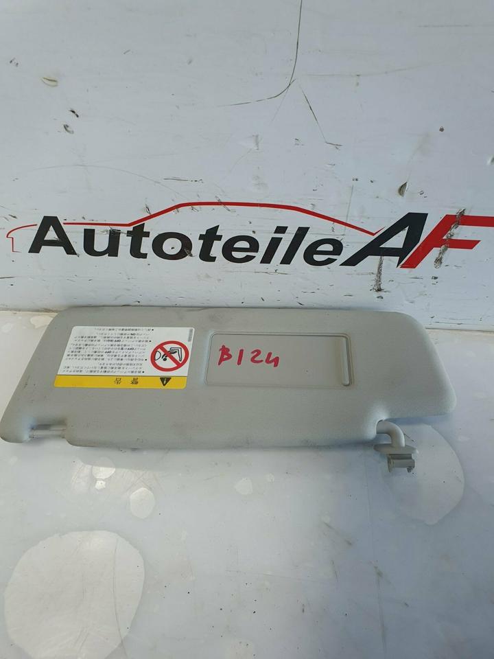 VW Touran 1T Sonnenblende rechts links 1T0857552F 1T0857551F – Bild 4