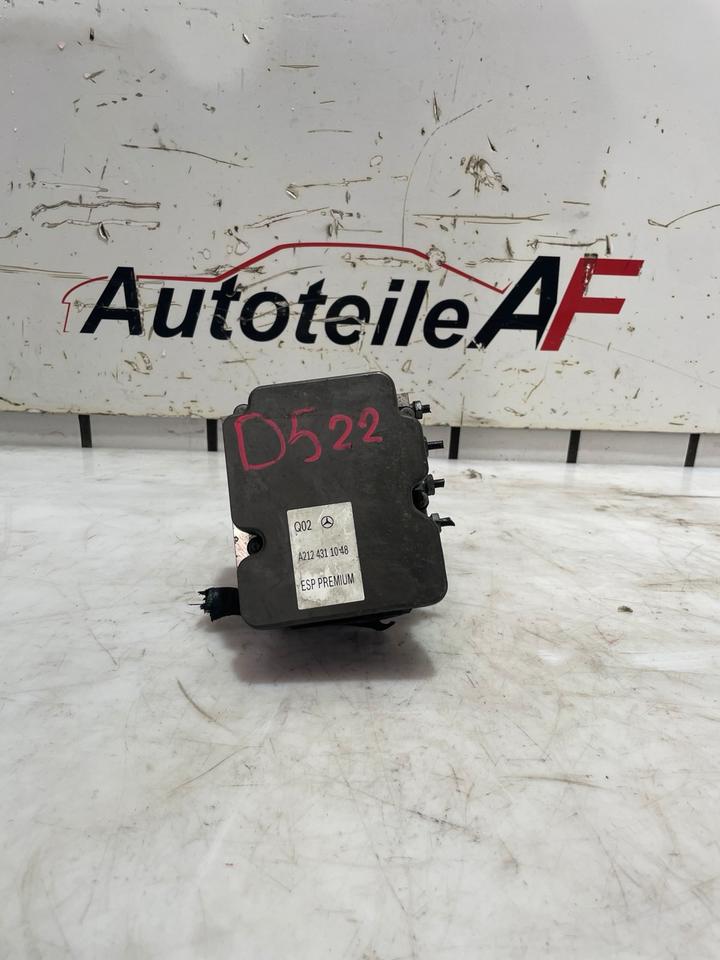 Mercedes E-Klasse W212 ABS Block Steuergerät A2124311048