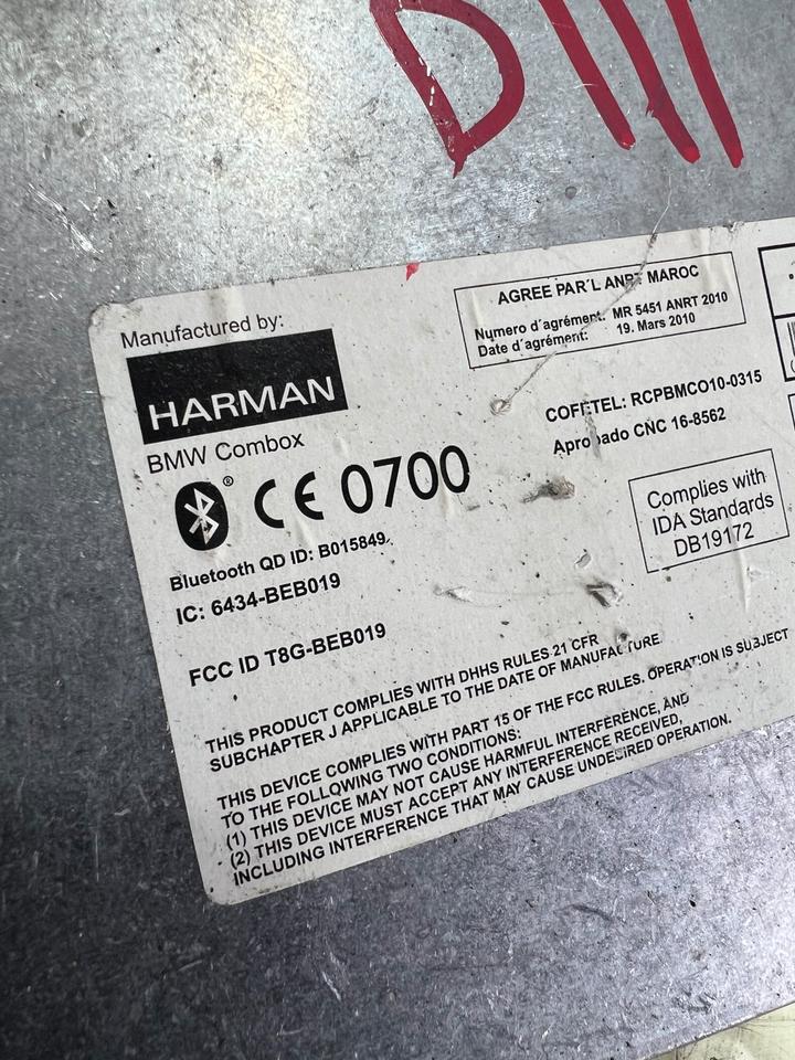 BMW 5er F10 F11 Media Steuergerät Bluetooth Combox Modul 9257150 – Bild 4