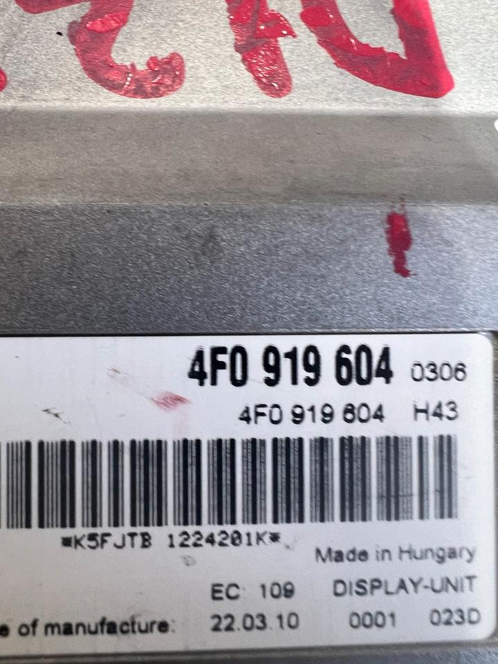 Audi A4 S4 B8 8K Display MMI Navigation Bildschirm 8F091960 – Bild 6