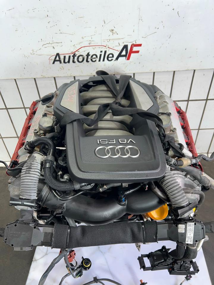 Audi A8 D4 4H 4.2 FSI V8 372 PS CDR CDRA Motor Engine Komplett – Bild 17