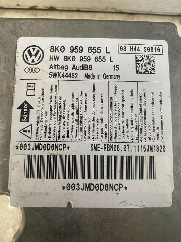 Audi A4 B8 8K Airbagsteuergerät Steuergerät Airbag 8K0959655L – Bild 3