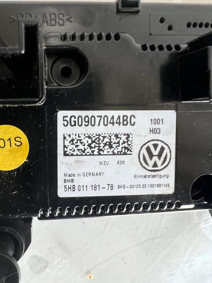 VW Golf 7 VII Klimabedienteil Bedienteil 5G0907044BC – Bild 3