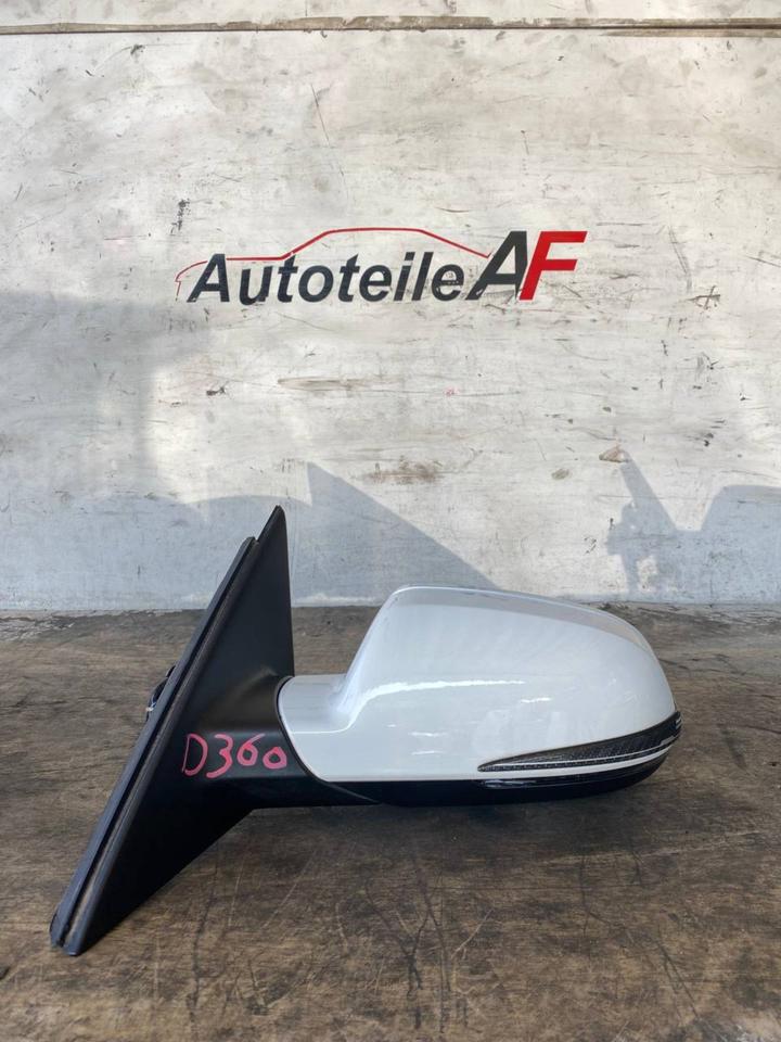 Audi A4 B8 8K Außenspiegel Spiegel Vorne Links Rechts LS9R – Bild 2