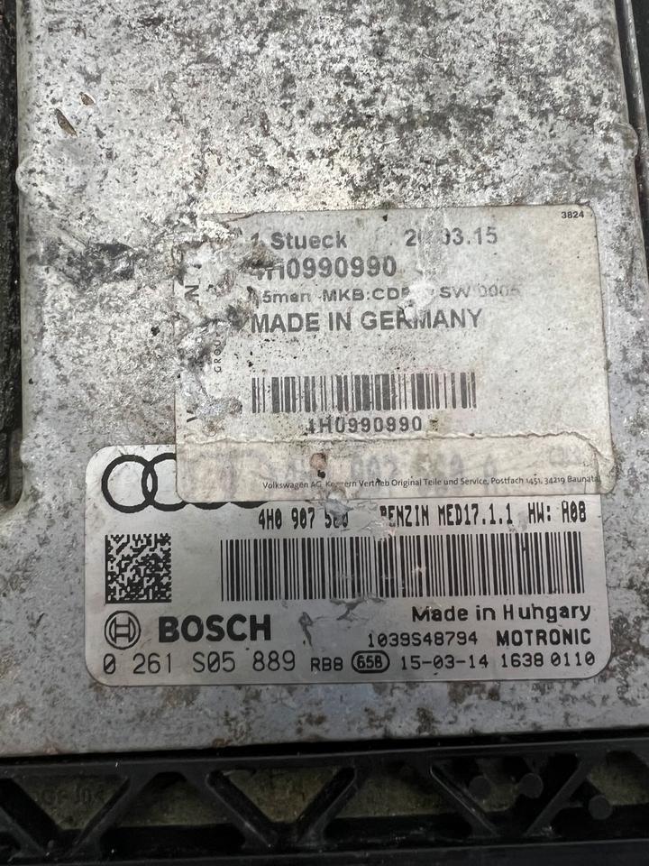 Audi A8 S8 4H D4 Motorsteuergerät Steuergerät 4H0990990 – Bild 3
